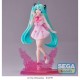 Figurine Hatsune Miku - Sakura Miku Omatatsu Luminasta 21cm