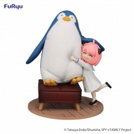 Figurine Spy × Family - Pingouin & Anya Forger Exceed Creative 19cm