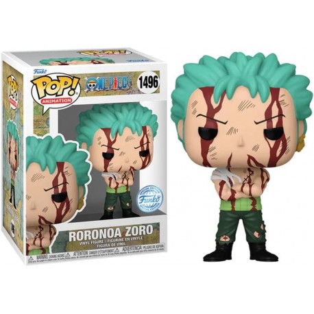 Figurine One Piece - Roronoa Zoro Nothing Happened Exclusive - Pop 10 cm