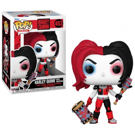 Figurine DC Comics - Harley Quinn with Weapons Pop 10cm