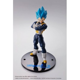 Figurine Dragon Ball Super - Vegeta SS God Blue 15th Anniversary S.H.Figuarts 14cm