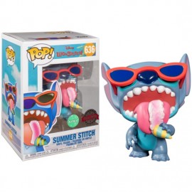 Figurine Disney - Lilio et Stitch - Summer Stitch Scented Exclusive Pop 10cm