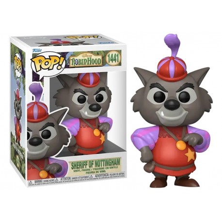 Figurine Disney - Robin Hood / Robin des bois - Sheriff of Nottingham Pop 10 cm