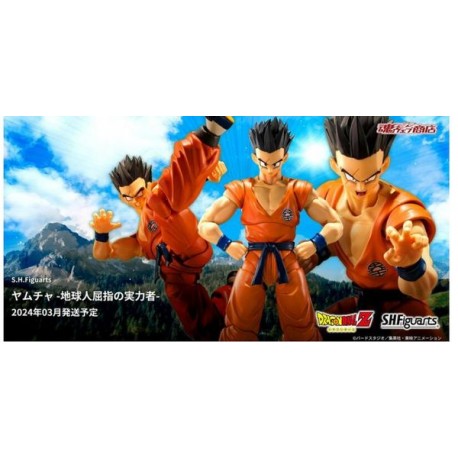 Figurine Dragon Ball Z - Yamcha Earth's Foremost Fighter S.H.Figuarts 15cm