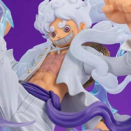 Figurine One Piece - Monkey D.Luffy Gear5 Gigant Extra Battle Figuarts Zero 30cm
