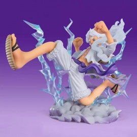 Figurine One Piece - Monkey D.Luffy Gear5 Gigant Extra Battle Figuarts Zero 30cm