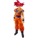 Figurine Dragon Ball Z - Son Goku Super Saiyan God Red with the light of Righteous Hearts - S.H. Figuarts 15 cm
