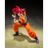 Figurine Dragon Ball Z - Son Goku Super Saiyan God Red with the light of Righteous Hearts - S.H. Figuarts 15 cm