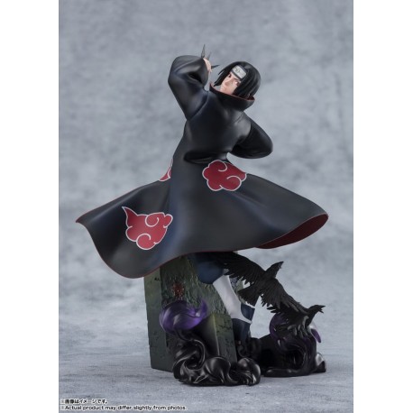 Figurine Naruto Shippuden - Itachi Uchiha The Light & Dark of the Mangekyo Sharingan Extra Battle Figuarts Zero - 24cm
