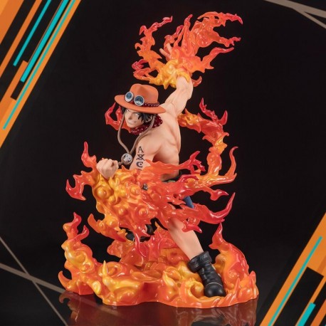 Figurine One Piece - Portgas.D.Ace Bounty Rush 5th Anniversary - Figuarts Zero Extra Battle 17cm