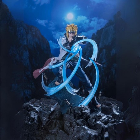 Figurine Naruto Shippuden - Minato Namikaze Rasengan Extra Battle Figuarts Zero 20cm