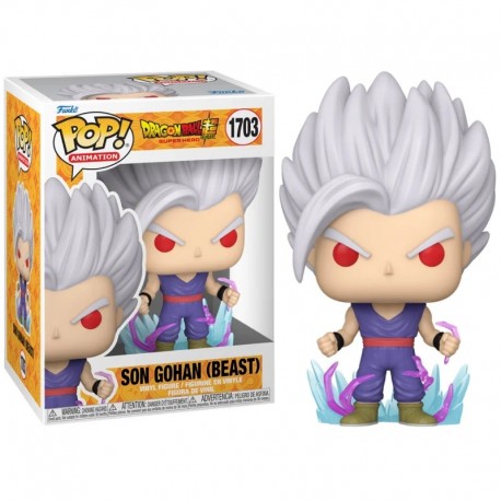 Figurine Dragon Ball Super Hero - Son Gohan Beast Pop 10cm