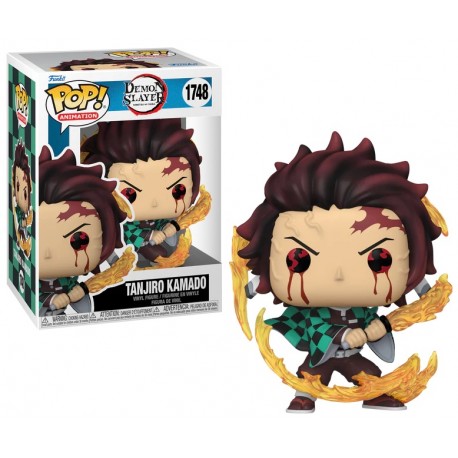 Figurine Demon Slayer - Tanjiro Sun Breathing Pop 10cm