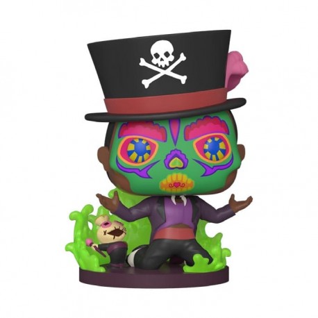 Figurine Disney - Sugar Skull Facilier w/Base Villains Special Edition 10cm