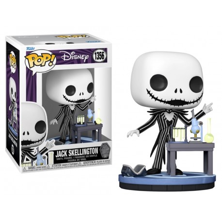 Figurine NBX 30th Birthday - Jack Skellington Lab Pop 10cm