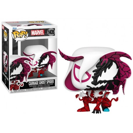 Figurine Marvel - Carnage Ghost Spider Pop 10cm