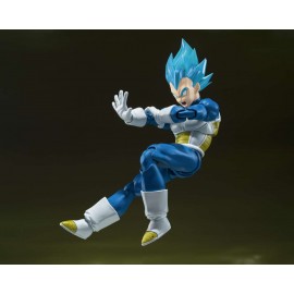 Figurine Dragon Ball Super - SSGSS Vegeta Unwavering Saiyan Pride S.H.Figuarts 14cm
