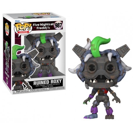 Figurine FNAF - Ruined Roxy Pop 10cm