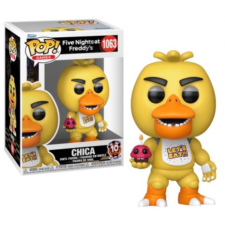 Figurine FNAF 10 Years - Chica Pop 10cm