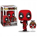 Figurine Deadpool & Wolverine - Deadpool with Headpool Pop 10cm