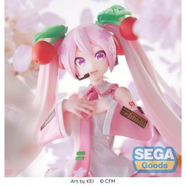 Figurine Hatsune Miku - Sakura Miku 2023 Luminasta 21cm