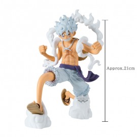 Figurine One Piece - Luffy Gear 5 Grandista 21cm