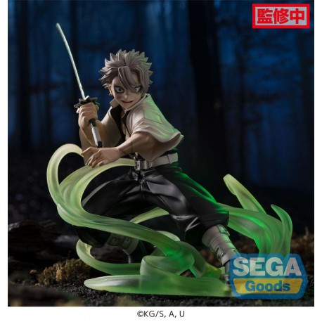 Figurine Demon Slayer - Sanemi Shinazugawa Hashira Training Arc Xross Link 12cm