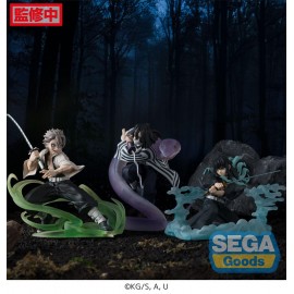 Figurine Demon Slayer - Sanemi Shinazugawa Hashira Training Arc Xross Link 12cm