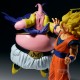 Figurine Dragonball Z - Majin Buu (Vs SSJ3 Son Goku) Match Makers 14cm