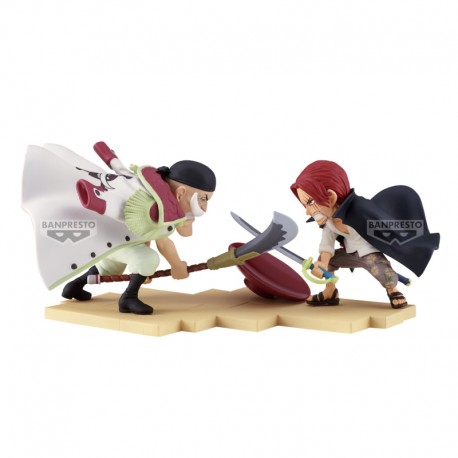 Figurine One Piece - Edward Newgate Vs Shanks WCF Log Stories Edward Newgate Vs Shanks