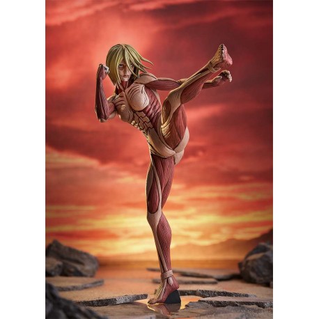Figurine Attack On Titan - Annie Leonhart Female Titan Pup Up Parade L 23cm