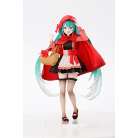 Figurine Hatsune Miku - Hatsune Miku Wonderland Little Red Riding Hood 18cm
