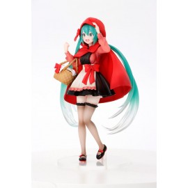 Figurine Hatsune Miku - Hatsune Miku Wonderland Little Red Riding Hood 18cm