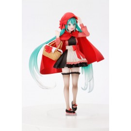 Figurine Hatsune Miku - Hatsune Miku Wonderland Little Red Riding Hood 18cm