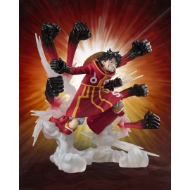 Figurine One Piece - Monkey D. Luffy -Gum Gum Hawk Gatling Figuarts ZERO Extra Battle 19cm