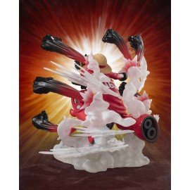 Figurine One Piece - Monkey D. Luffy -Gum Gum Hawk Gatling Figuarts ZERO Extra Battle 19cm
