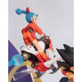 Figurine Dragon Ball - Son Goku & Bulma Figuarts Zero