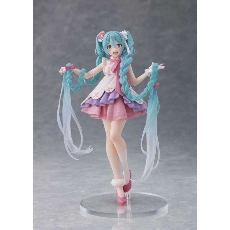 Figurine Hatsune Miku - Hatsune Miku Wonderland Rapunzel Ver. 18cm
