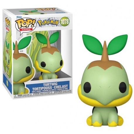 Figurine Pokemon - Tortipouss / Turtwig Pop 10cm