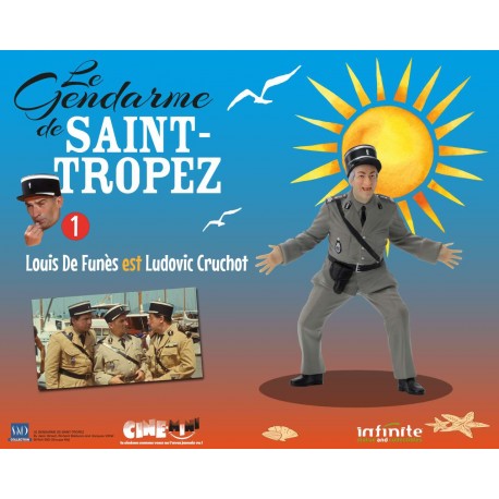 Figurine Le Gendarme de Saint-Tropez - Louis de Funes est Ludovic Cruchot 1 Figurine Le Gendarme de Saint-Tropez - Louis de Funes est Ludovic Cruchot 1