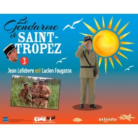 Figurine Le Gendarme de Saint-Tropez - Jean Lefebvre est Lucien Fougasse