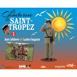 Figurine Le Gendarme de Saint-Tropez - Jean Lefebvre est Lucien Fougasse
