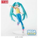 Figurine Hatsune Miku - Miku Love Costume Desktop x Decorate 17cm