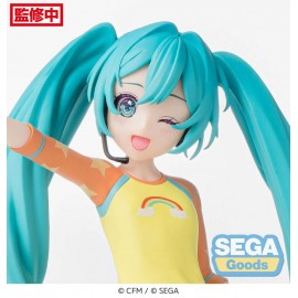Figurine Hatsune Miku - Miku Love Costume Desktop x Decorate 17cm