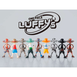 Figurines One Piece - Boite de 10 figurines de Luffy - Archive of Adventure [Vol.1] - Tamashii Nations Box