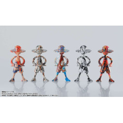 Figurines One Piece - Boite de 10 figurines de Luffy - Archive of Adventure [Vol.1] - Tamashii Nations Box