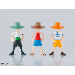 Figurines One Piece - Boite de 10 figurines de Luffy - Archive of Adventure [Vol.1] - Tamashii Nations Box
