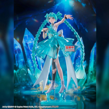 Figurine Hatsune Miku - Miku Evolve Clearluxe EmeraldGem 28cm