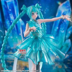 Figurine Hatsune Miku - Miku Evolve Clearluxe EmeraldGem 28cm