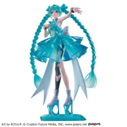 Figurine Hatsune Miku - Miku Evolve Clearluxe EmeraldGem 28cm